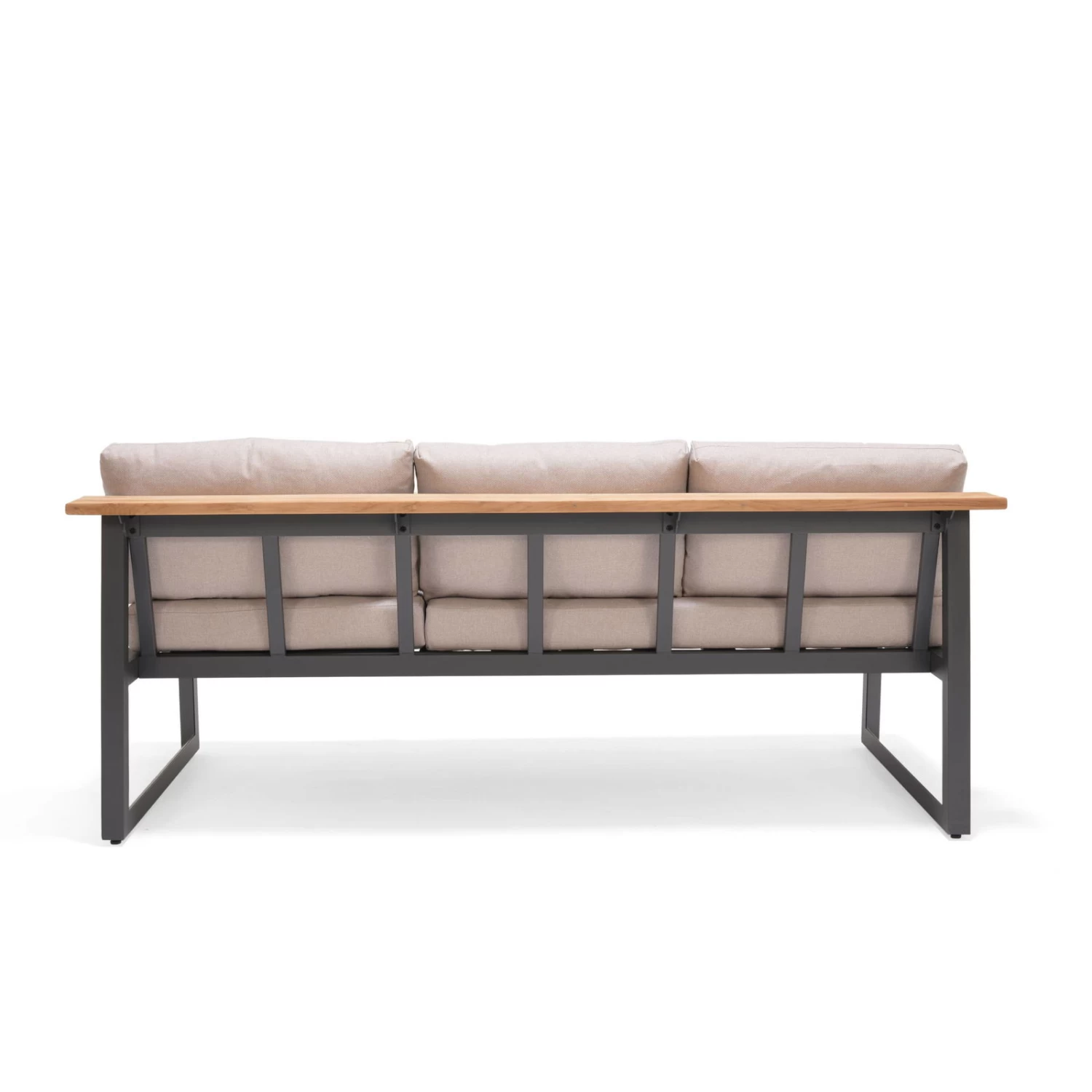 Dining-Bank 'Jimmy', 3-Sitzer, Grau, Ca. 191 X 89 X 75 Cm 9 Dining-Bank 'Jimmy', 3-Sitzer, Grau, Ca. 191 X 89 X 75 Cm – Bild 7