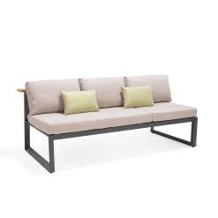 Dining-Bank 'Jimmy', 3-Sitzer, Grau, Ca. 191 X 89 X 75 Cm 19 Dining-Bank 'Jimmy', 3-Sitzer, Grau, Ca. 191 X 89 X 75 Cm -Pflanzen Paradies Verkauf 3910302713 Dining Bank Jimmy 3 Sitzer inkl Auflagen 4 121611