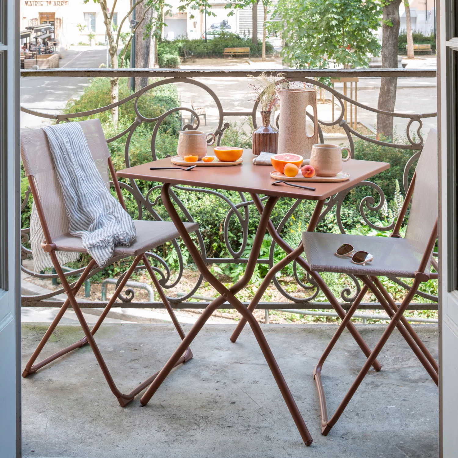 Lafuma Klappstuhl 'Chaise Balcony II', Canyon, Ca. 83 X 44 X 48 Cm 4 Lafuma Klappstuhl 'Chaise Balcony II', Canyon, Ca. 83 X 44 X 48 Cm – Bild 2