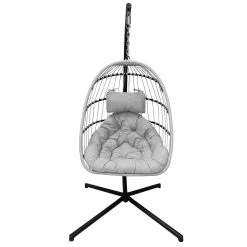 Hängesessel 'Folt Sterzing' Inkl. Auflagen, Light Grey -Pflanzen Paradies Verkauf 3910302721 Haengesessel Folt Sterzing light grey inkl Auflage 6 123055