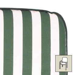 Best Niederlehnerauflage Grün/weiß, Ca. 100 X 50 Cm -Pflanzen Paradies Verkauf 3910407114 Niederlehnerauflage gruen weiss ca100x50cm Dessin0269 2 24819