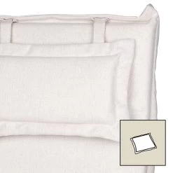 Sitzkissen Samoa Blanko 9013, Ca. 45 X 47 Cm, Robust, Waschbar