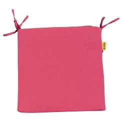 Stuhlauflage 'Frambuesa', Erdbeerfarben, Ca. 39 X 39 X 3,5 Cm