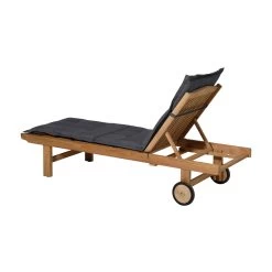 Madison Liegenauflage 'Panama', Grau, Ca. 200 X 60 Cm -Pflanzen Paradies Verkauf 3910408975 Liegenauflage Panama Grey 2 97496