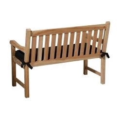 Madison Bankauflage 'Panama', Schwarz, Ca. 120 X 48 Cm -Pflanzen Paradies Verkauf 3910409001 Bankauflage Panama Black 1 97582