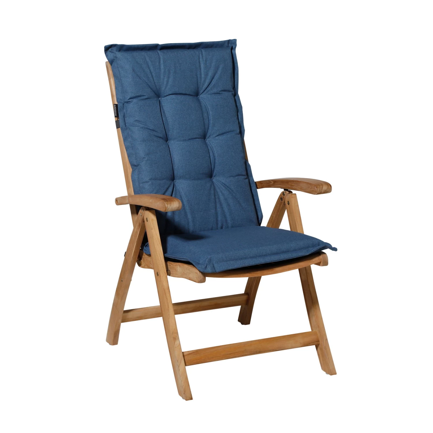 Madison Niederlehnerauflage 'Oxford Outdoor', Blau, Ca. 105 X 50 Cm 4 Madison Niederlehnerauflage 'Oxford Outdoor', Blau, Ca. 105 X 50 Cm – Bild 2