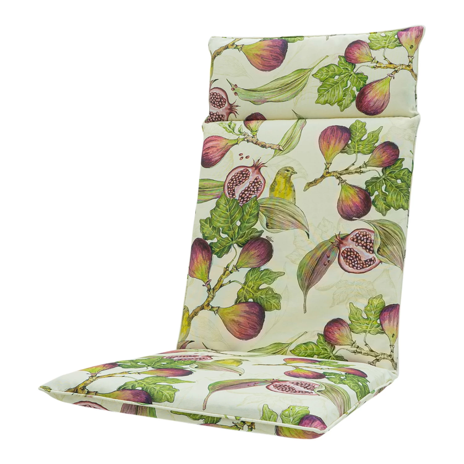 Madison Hochlehnerauflage 'Jasmijn' Beige, Ca. 120 X 50 Cm 3 Madison Hochlehnerauflage 'Jasmijn' Beige, Ca. 120 X 50 Cm