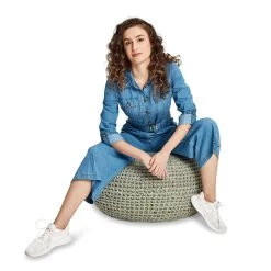 Best Pouf 'Ronda', Natur, Ca. 55 X 55 X 41 Cm -Pflanzen Paradies Verkauf 3910409174 Pouf Ronda naturel 3 100708