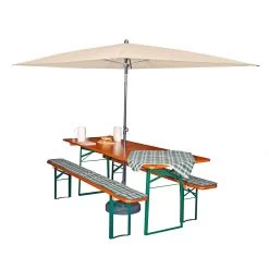 Doppler Sonnenschirm 'Sunline Waterproof', 230 X 190 Cm, Natur -Pflanzen Paradies Verkauf 3910502793 Sonnenschirm Sunline Waterproof ca 230x190cm natur1 65712