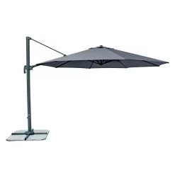 Doppler Pendelschirm 'Ravenna 400', Um 360° Drehbar, Ø 400 Cm -Pflanzen Paradies Verkauf 3910502859 Pendelschirm Ravenna 400 D ca 400cm anthrazit 65884