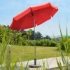 Mittelstockschirm 'Locarno', Ø 200 Cm 2 Mittelstockschirm 'Locarno', Ø 200 Cm -Pflanzen Paradies Verkauf 3910503116 Sonnenschirm Locarno rot 1 90260