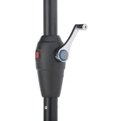 Schneider Sonnenschirm 'Blacklight' Mit LEDs, Anthrazit, Ø 270 Cm -Pflanzen Paradies Verkauf 3910503149 Sonnenschirm Blacklight anthrazit 11 91405