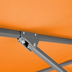 Mittelstockschirm 'Tunis', Ca. 270 X 150 Cm -Pflanzen Paradies Verkauf 3910503163 Sonnenschirm Tunis mandarine 4 90553