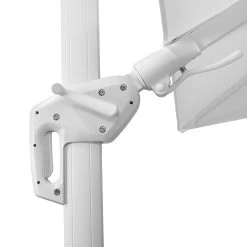 Pendelschirm 'Rhodos Twist Bianco', Ca. 300 X 300 Cm, Weiss -Pflanzen Paradies Verkauf 3910503194 Sonnenschirm Rhodos Twist Bianco weiss 3 90628