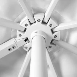 Pendelschirm 'Rhodos Twist Bianco', Ca. 300 X 300 Cm, Weiss -Pflanzen Paradies Verkauf 3910503194 Sonnenschirm Rhodos Twist Bianco weiss 4 90629