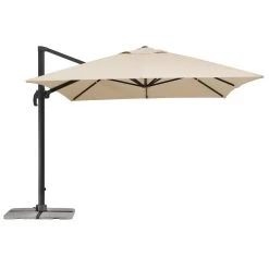 Sonnenschirm 'Rhodos Grande', 300 X 400 Cm, Natur -Pflanzen Paradies Verkauf 3910503199 Sonnenschirm Rhodos Grande natur 1 91454