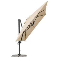 Sonnenschirm 'Rhodos Grande', 300 X 400 Cm, Natur -Pflanzen Paradies Verkauf 3910503199 Sonnenschirm Rhodos Grande natur 5 91456