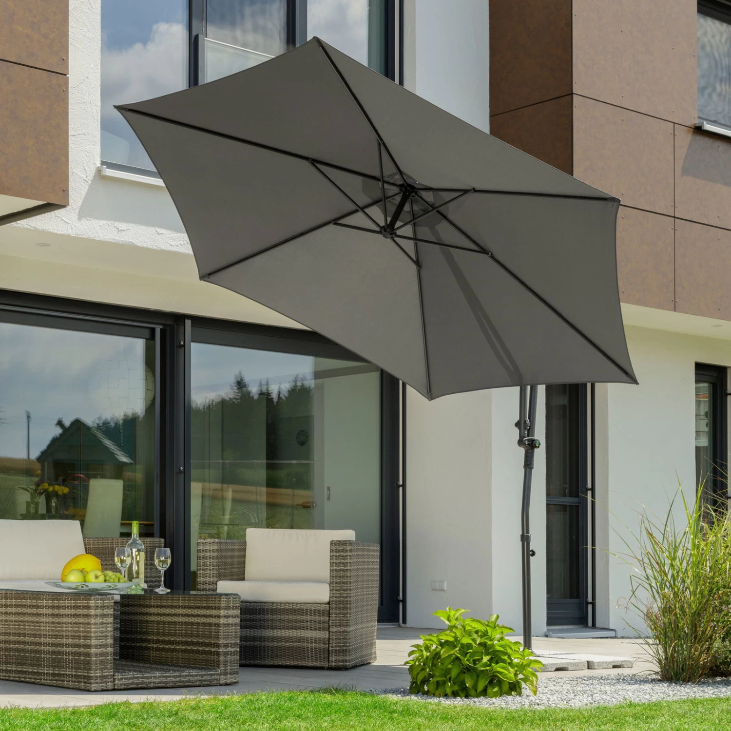 Pendelschirm, 'Genua', Ø Ca. 300 Cm 3 Pendelschirm, 'Genua', Ø Ca. 300 Cm