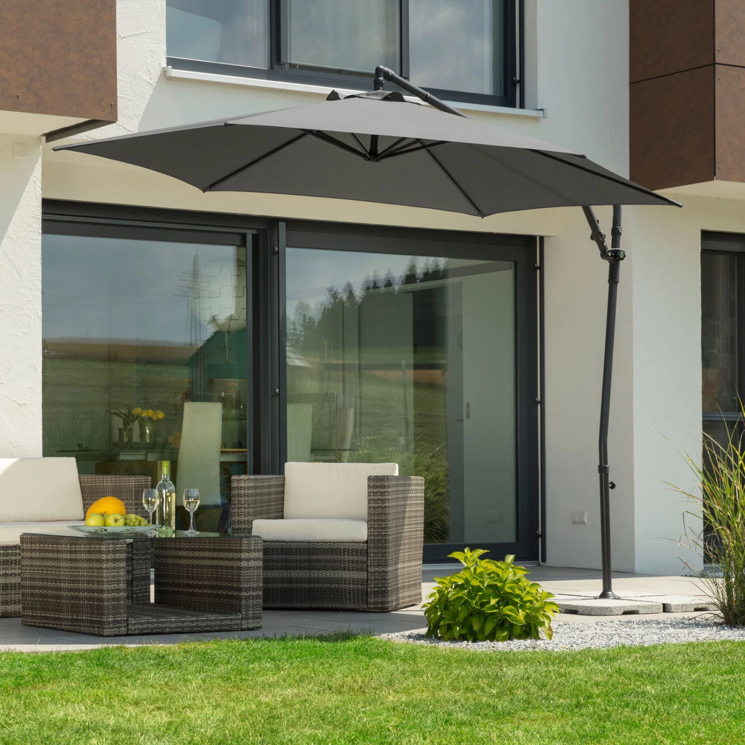 Pendelschirm, 'Genua', Ø Ca. 300 Cm 10 Pendelschirm, 'Genua', Ø Ca. 300 Cm – Bild 8