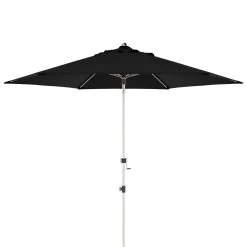 Doppler Sonnenschirm 'Expert Auto Tilt 320', Schwarz, Ø 320 Cm