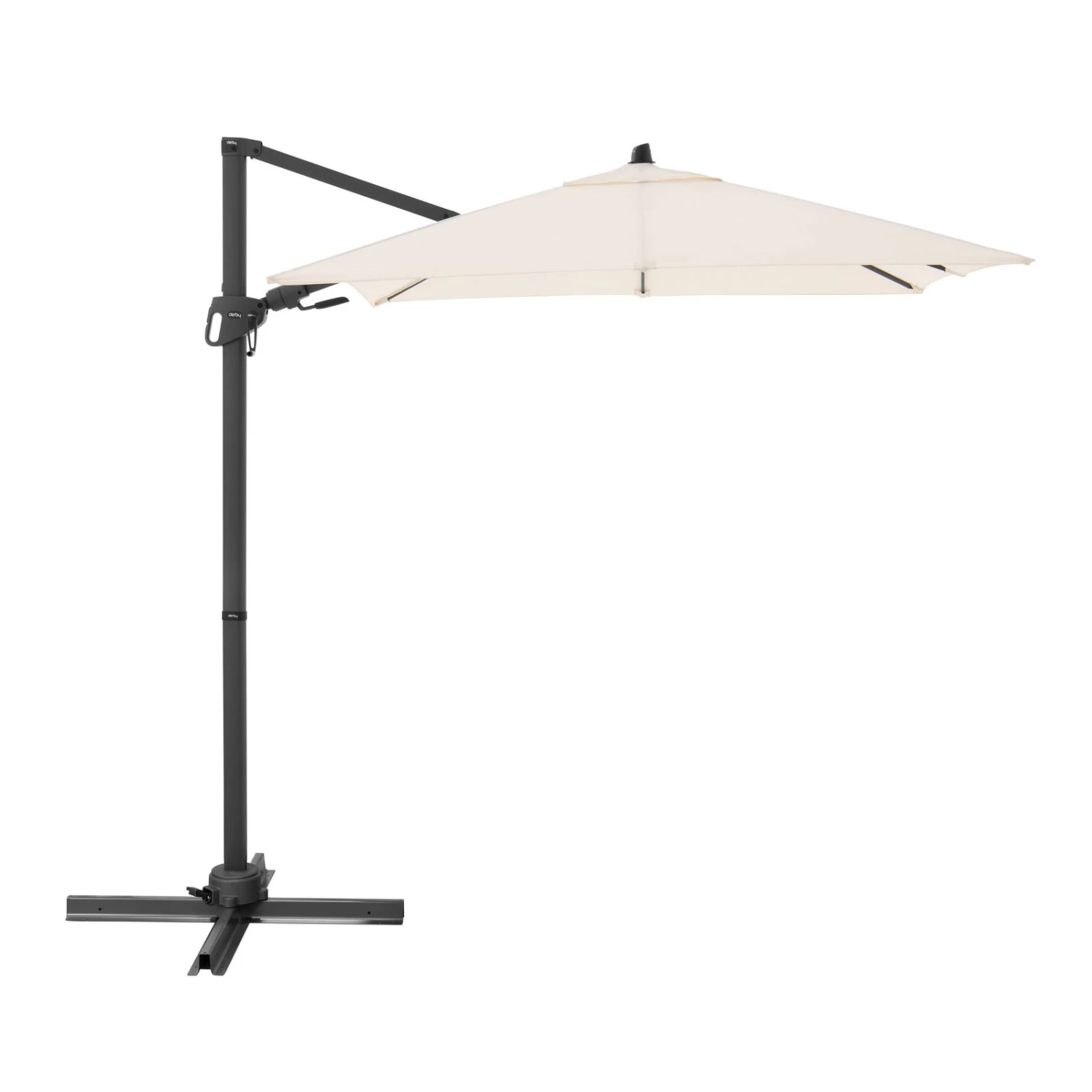 Doppler Pendelschirm 'Derby DX', Natur, Ca. 210 X 210 Cm 18 Doppler Pendelschirm 'Derby DX', Natur, Ca. 210 X 210 Cm – Bild 16