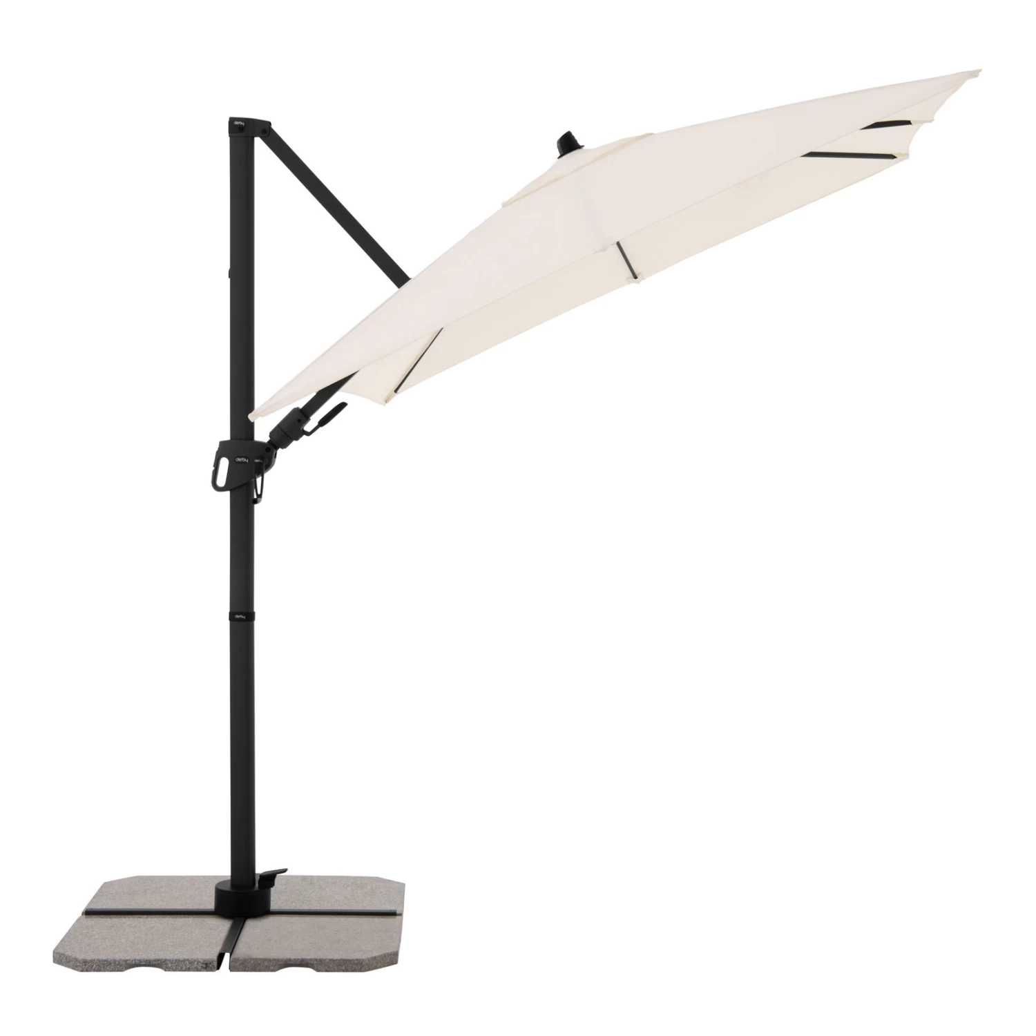 Doppler Pendelschirm 'Derby DX', Natur, Ca. 210 X 210 Cm 7 Doppler Pendelschirm 'Derby DX', Natur, Ca. 210 X 210 Cm – Bild 5