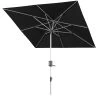 KNIRPS Kurbelschirm 'Apoll', Schwarz, Ca. 240 X 240 Cm -Pflanzen Paradies Verkauf 3910503295 apoll schwarz 240 5 120217