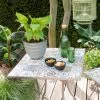 Mosaik-Bistrotisch 'Toulouse', Braungrau, Naturstein, 78 X 78 X 77 Cm -Pflanzen Paradies Verkauf 3910801511 Mosaik Bistrotisch Toulouse braungrau 3 88953