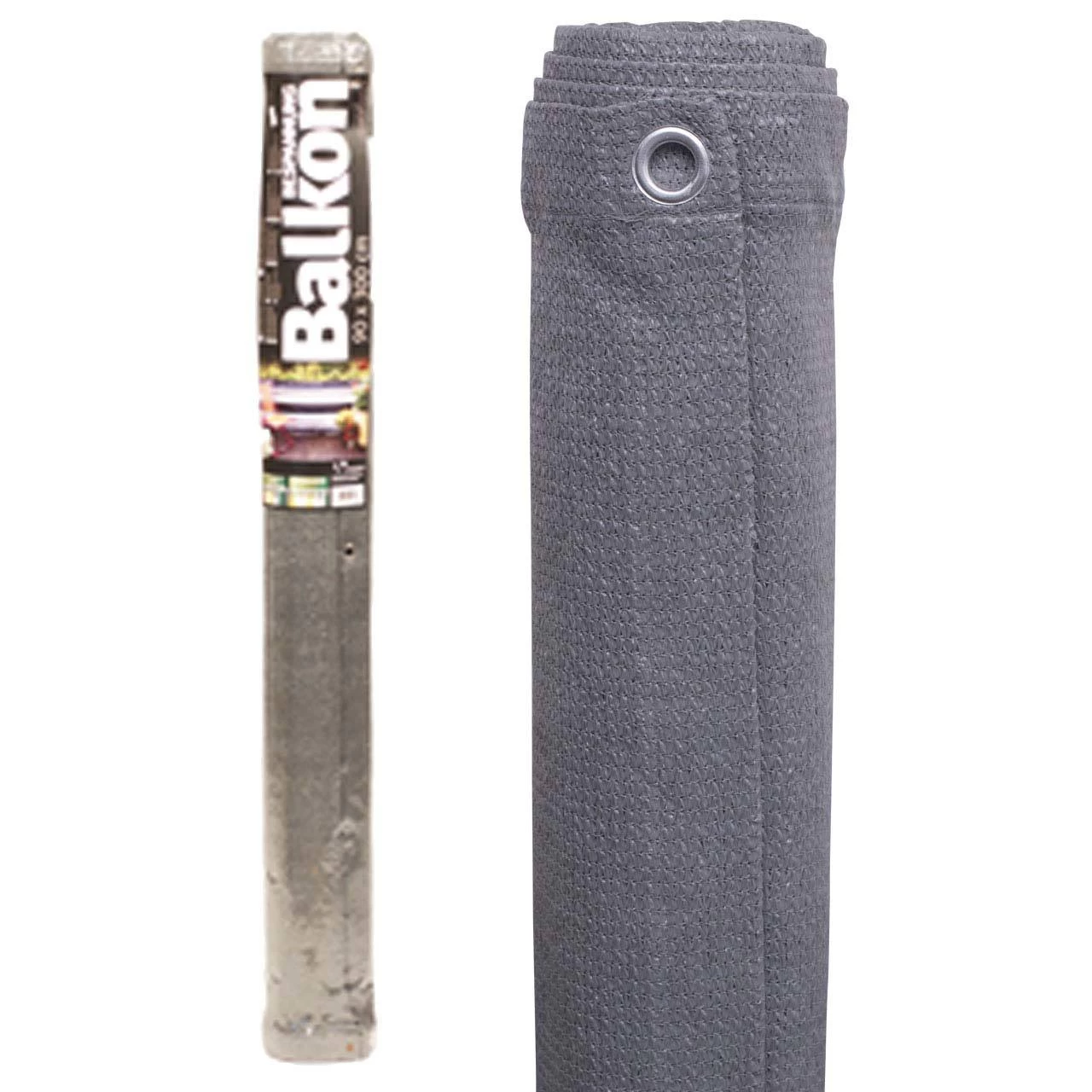 Balkonbespannung, Grau 3 Balkonbespannung, Grau