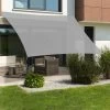 Sonnensegel 'Teneriffa', Rechteckig, 500 X 500 Cm, HDPE-Gewebe -Pflanzen Paradies Verkauf 3910901738 Sonnensegel Teneriffa silbergrau 1 85968