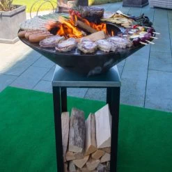 Feuerschale Fyro 80, Zweiteilig, 102 X 80 X 80 Cm -Pflanzen Paradies Verkauf 3920100728 Feuerstelle Fyro 80 schwarz 2 125218