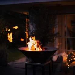 Feuerschale Fyro 80, Zweiteilig, 102 X 80 X 80 Cm -Pflanzen Paradies Verkauf 3920100728 Feuerstelle Fyro 80 schwarz 3 125217