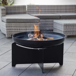 Edelstahl- Feuerstelle 'X 70', Schwarz, 40 X 75 Cm 8 Edelstahl- Feuerstelle 'X 70', Schwarz, 40 X 75 Cm -Pflanzen Paradies Verkauf 3920100744 Feuerschale X70 schwarz 2 109406