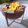 Feuerschale 'Dakota', Rostfarben, Ca. 60 X Ø 80 Cm -Pflanzen Paradies Verkauf 3920100762 Feuerstelle Dakota ca 80cm rund 4 118573