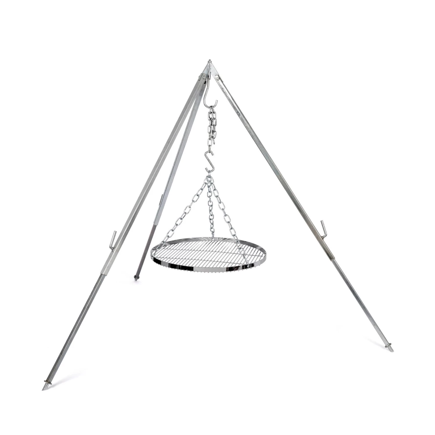 Hängerost Für Petromax-Dreibein, Grau, Metall, Ø Ca. 50 Cm 2 Hängerost Für Petromax-Dreibein, Grau, Metall, Ø Ca. 50 Cm