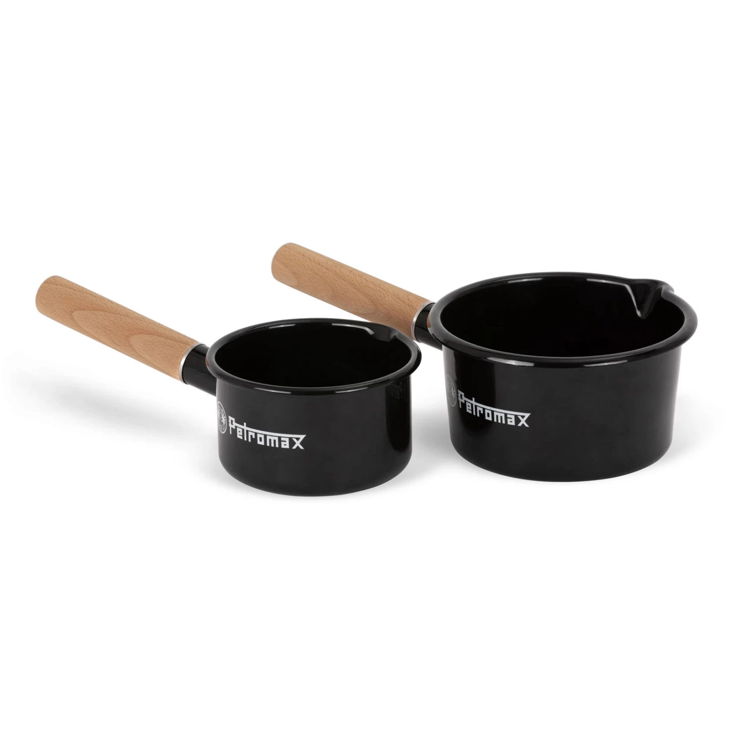 Petromax Stieltopf, Schwarz, Edelstahl/Holz, Ca. 1 Liter 5 Petromax Stieltopf, Schwarz, Edelstahl/Holz, Ca. 1 Liter – Bild 3