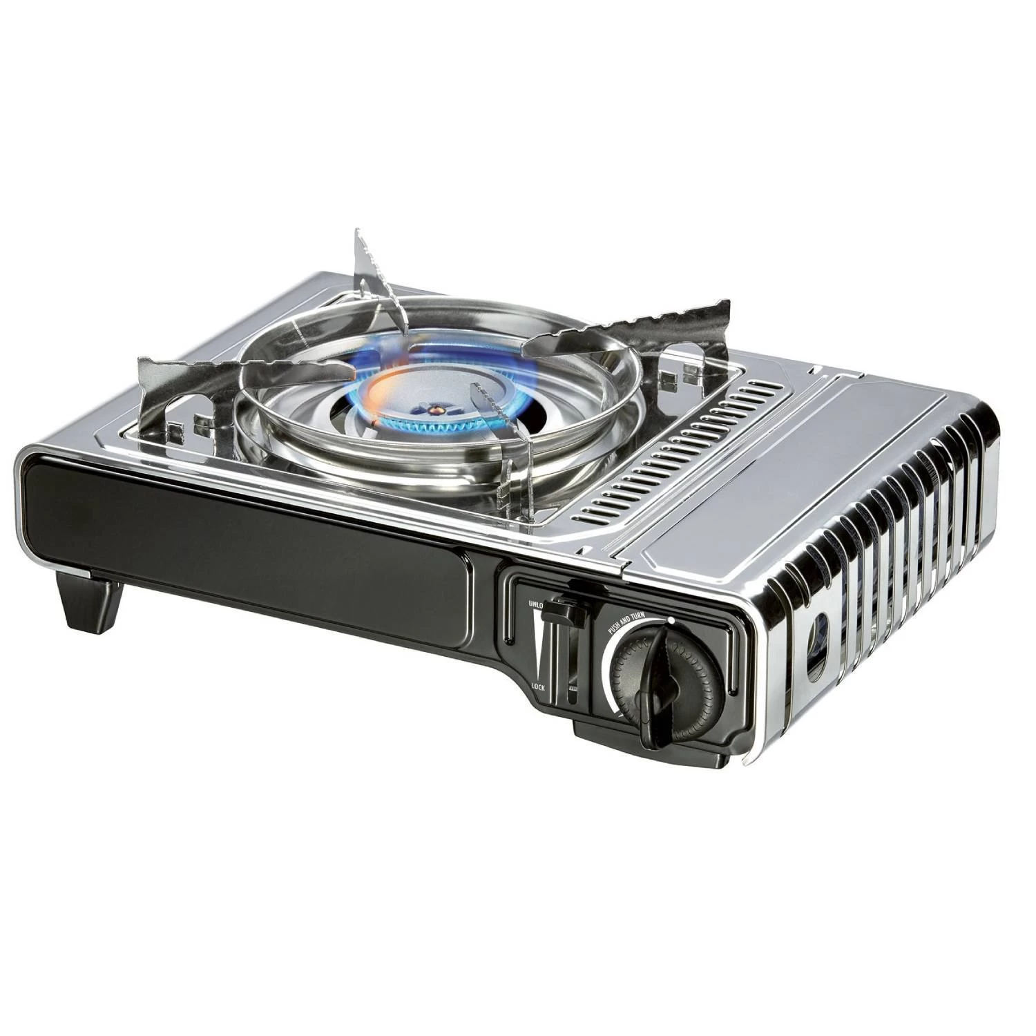 Kartuschenkocher 'Nelson', Oberfläche Edelstahl, 13 X 28 X 37 Cm 5 Kartuschenkocher 'Nelson', Oberfläche Edelstahl, 13 X 28 X 37 Cm – Bild 3