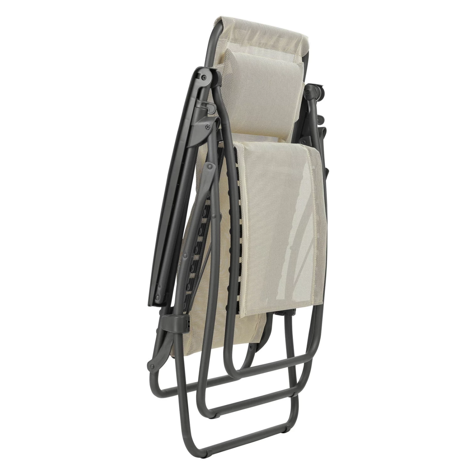 Lafuma Relaxsessel R Clip / Schwarz-natur, Seigle, Ergonomisch, Stufenlos Verstellbar 4 Lafuma Relaxsessel R Clip / Schwarz-natur, Seigle, Ergonomisch, Stufenlos Verstellbar – Bild 2