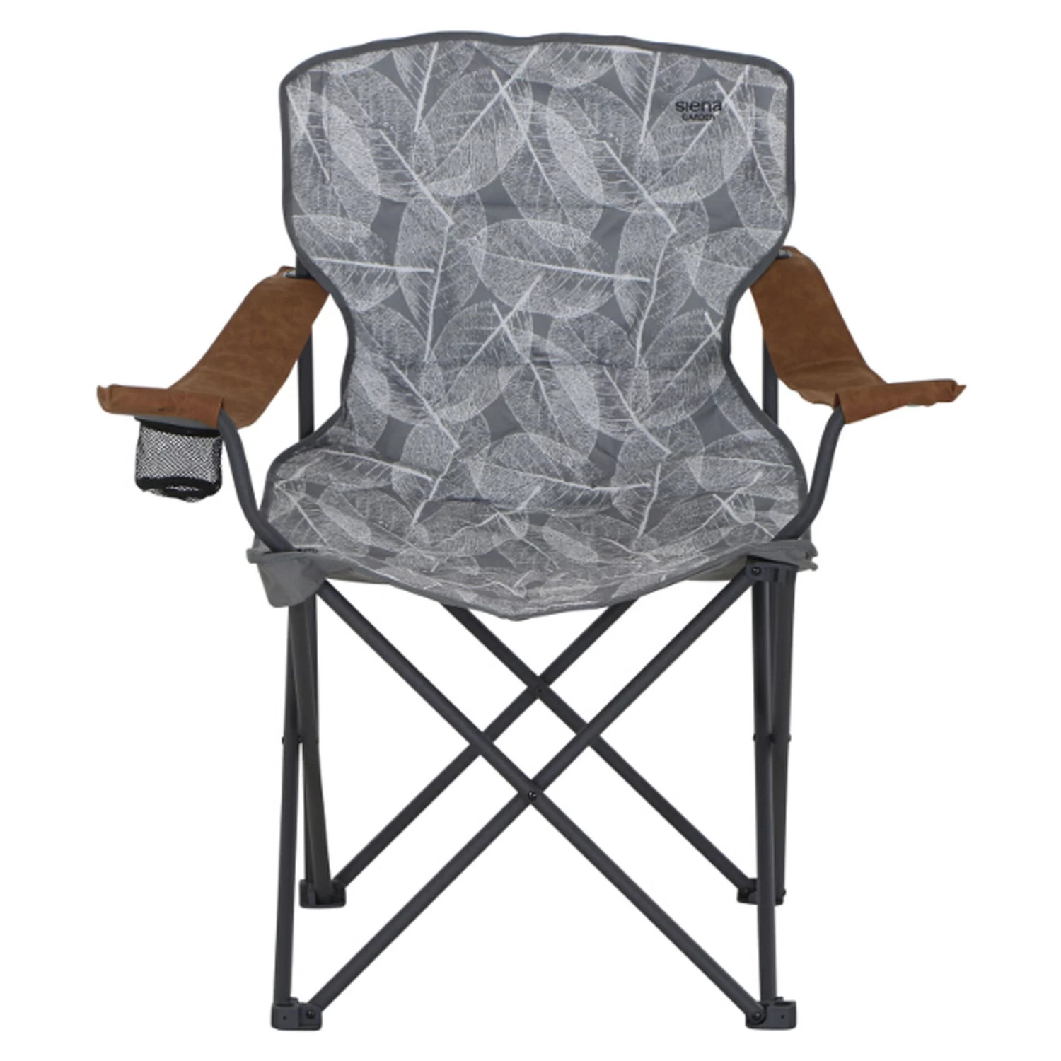 Alu-Camping Faltsessel 'Natura', Anthrazit 4 Alu-Camping Faltsessel 'Natura', Anthrazit – Bild 2