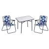 Best Kinder-Campinggruppe, 3-tlg., Blau -Pflanzen Paradies Verkauf 3940100131 Kinder Camping Gruppe 2x Klappsessel 1x Tisch 1 100733