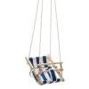 Schaukelsitz "Bambini" Blau-weiß Gestreift