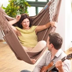 LA SIESTA Hängestuhl Lounger Habana Chocolate, Aus Bio-Baumwolle 14 LA SIESTA Hängestuhl Lounger Habana Chocolate, Aus Bio-Baumwolle -Pflanzen Paradies Verkauf 3940200258 Haengestuhl Lounger Habana chocolate BioBaumwolle 01 47087