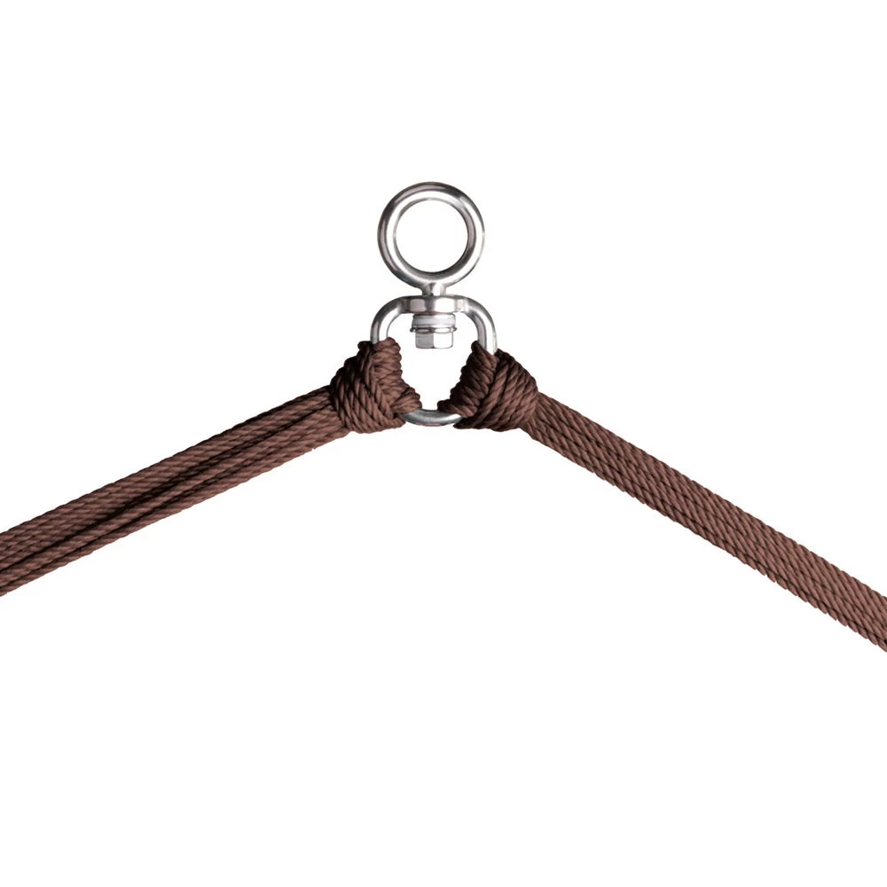 LA SIESTA Hängestuhl Lounger Habana Chocolate, Aus Bio-Baumwolle 5 LA SIESTA Hängestuhl Lounger Habana Chocolate, Aus Bio-Baumwolle – Bild 3