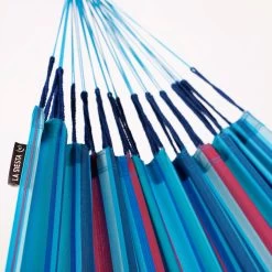 LA SIESTA Doppel-Hängematte 'Brisa' -Pflanzen Paradies Verkauf 3940200307 DoppelHaengematte Brisa Wave wetterbestaendig 18 86047