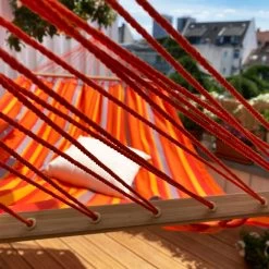 LA SIESTA Doppel-Stabhängematte 'Alisio' -Pflanzen Paradies Verkauf 3940200310 Doppel Stabhaengematte Alisio Tucan wetterbestaendig 3 86059