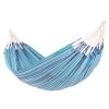 LA SIESTA Hängematte 'Modesta', Azure, Doppel - L 350 X B 160 Cm -Pflanzen Paradies Verkauf 3940200337 Doppel Haengematte Modesta Azure Bio Baumwolle 1 106109