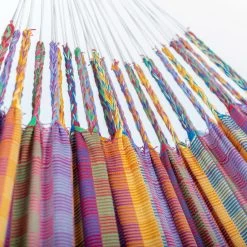 LA SIESTA Doppel-Hängematte 'Modesta', Flowers, 350 X 160 Cm -Pflanzen Paradies Verkauf 3940200339 Doppel Haengematte Flora Flowers Bio Baumwolle 6 106122