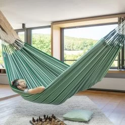 LA SIESTA Hängematte 'Modesta', Agave -Pflanzen Paradies Verkauf 3940200345 Kingsize Haengematte Modesta Agave Bio Baumwolle 3 106136