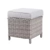 Hocker "Heidelberg", Ca. 40 X 40 X H 45 Cm, Stone Grey, Rattanbaun -Pflanzen Paradies Verkauf 3950100949 Hocker Heidelberg Koelle ca 40x40xH45cm Auflage royal stone 2 59094