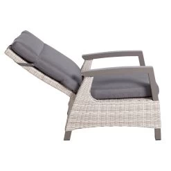 Geflechtsessel 'Neuseeland' Inkl. Auflagen -Pflanzen Paradies Verkauf 3950101001 Geflechtsessel Neuseeland Alugestell Geflecht inkl Auflage 1 83670